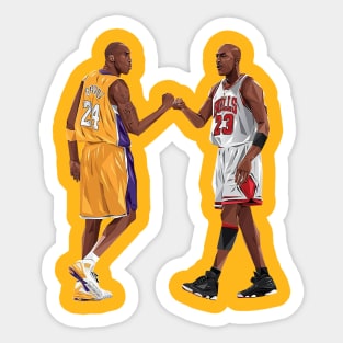 BASKETBALLART -  GOAT 24 GOAT 23 Sticker